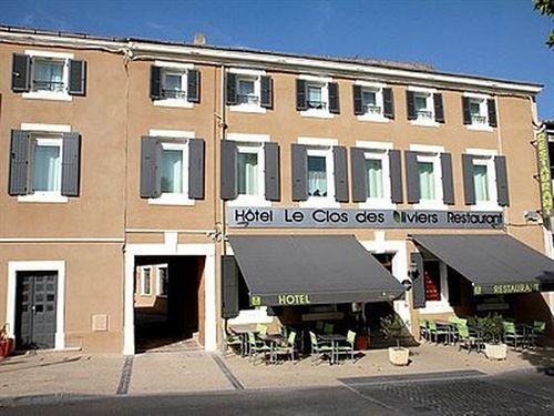 Logis Hotel Le Clos Des Oliviers Bourg-Saint-Andéol Exterior foto